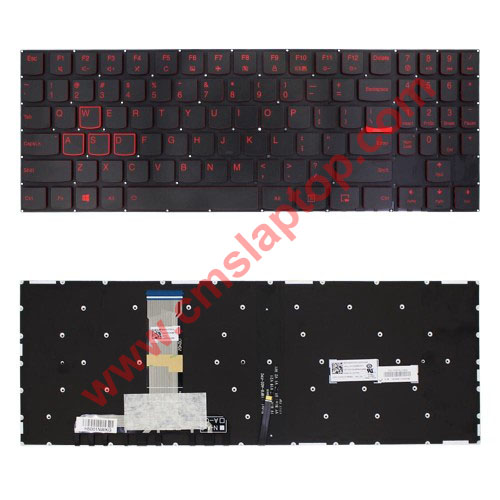 Keyboard Lenovo Legion Y520 Backlight Merah
